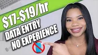 📵 *NON-PHONE!!* $17-$19 Per Hour DATA ENTRY! No Phone Work From Home Job! NO Experience & NO Degree!