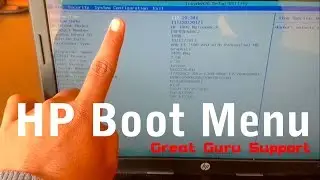 hp AMD E1 Boot menu ||  how to HP 1000 Laptop Pen Drive Boot ..!!