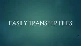 Transfer Files between Mac and Windows