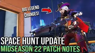 NERFS to Revenant & Havoc, BUFFS for Valk, and more! | Apex Legends Season 22 Midseason Patch Notes