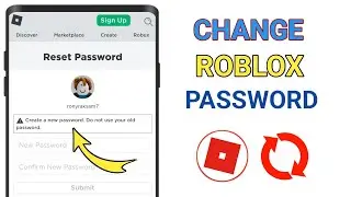 How to Change Roblox Password 2024 (New Update) | Change Your Roblox Password on Mobile