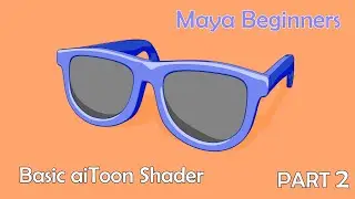 How to use the aiToon Shader for Maya