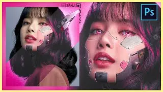 [ Photoshop Manipulation ] HUMANOID LISA ART PHOTO EFFECT TUTORIAL V2