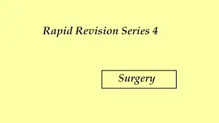 Surgery Rapid Revision Series 4