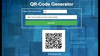 QR Code Generator Using Jquery, Generate QR Code With Image