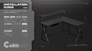 cubicubi desk installation guide