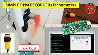 Making Tachometer Using Arduino (VB6)