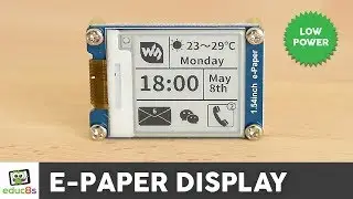 Arduino E-Paper Display Review ( Waveshare 1.54