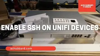 Enable SSH on Unifi and Unifi Dream Machine Pro