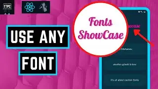 How to use Custom Fonts in React Native Expo