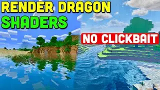 (Top 6) MCPE 1.20+ BEST Ultra Realistic Shaders for RENDER DRAGON (Android, iOS, Windows 10)