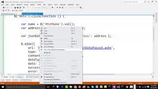 09: How to pass JSON data to server side using jQuery AJAX ?