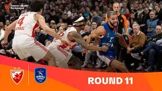 Zvezda-Efes | Round 11 Highlights | 2023-24 Turkish Airlines EuroLeague