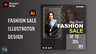 Fashion Forward: Adobe Illustrator Style Poster | High Fashion Illustration Poster | #illustrator