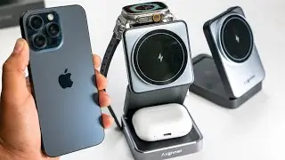 This is a SWEET 3-n-1 Wireless Charger!! | Augnner W90 and W91 Review