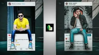 Instagram 3D Photo Editing Tutorial In Snapseed | Snapseed photo editing | SAMIM EDITZ