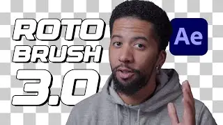 Como Recortar Vídeo Com Rotobrush 3.0 - O Melhor Detalhe e Precisão!