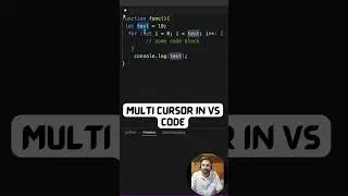 How to use multiple cursor in Visual Studio Code 