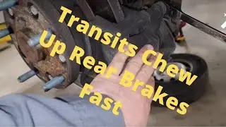 2019 Transit T250 Rear Brakes 28k miles Full Remove and Replace - Tools and Part Numbers