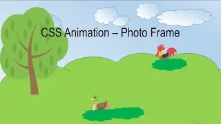 Photo Frame effect for Image in CSS html | CSS Animations in HTML