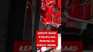 acrylic pannel 5.2 amplifier Assembling remote kit