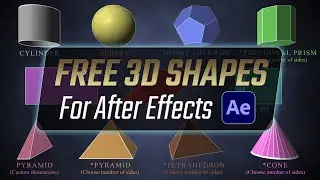 FREE 3D Shapes - After Effects