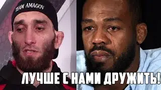АМАГОВ ЧУТЬ НЕ УБИЛ ДЖОНСА НА СПАРИНГЕ! АДЛАН ПРОСТО ЗВЕРЬ!