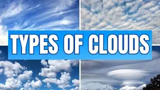 Cloud types: stratus, cumulus, cirrus, nimbus + strange formations