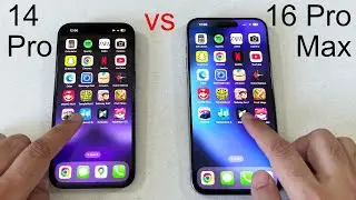 iPhone 16 Pro Max vs 14 Pro - Speed Test