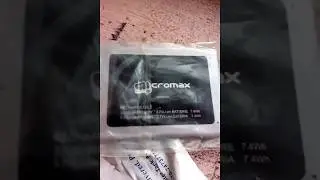 Micromax q413 battery unboxing