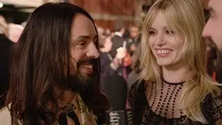 Alessandro Michele | Red Carpet Interview | British Fashion Awards 2015