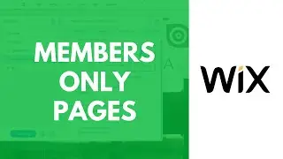 How to Create Members Only Pages on Your WIX Website?