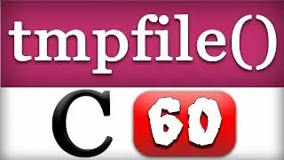 tmpfile Function in C Programming Language Video Tutorial