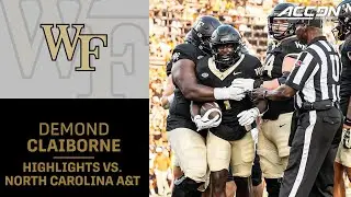 Wake Forest RB Demond Claiborne Tops 100 Yards In Season Opener