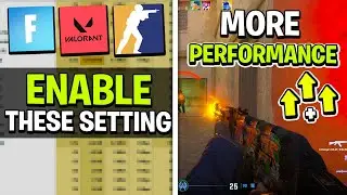 🔧YOU NEED TO ENABLE THESE SETTINGS TO BOOST FPS IN ALL GAMES! 🔥 (FPS BOOST & FIX LAG)