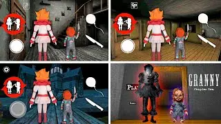 Playing As Pennywise and Chucky In All Granny Chapters! Mod menu