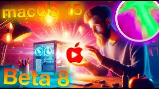 MACOS 15 SEQUOIA BETA 8! HACKINTOSH! - ALEXEY BORONENKOV | 4K