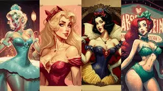 Disneyesque Burlesque: Who's Your Favorite?