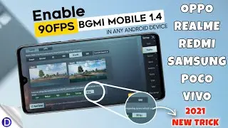 BGMI MOBILE: Enable 4k UltraHD + 90 FPS Graphics on Any Android Devices Without Root or GFX Tool 🔥🔥