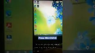 How to create a virtual desktop in Win10 