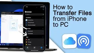 How to Transfer Files from iPhone to Laptop or Windows PC! [2 Ways]