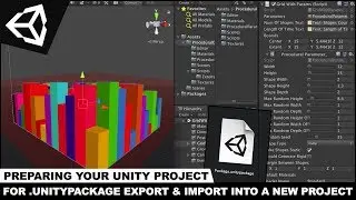 Unity3d Export and Import of Packages for A New Augmented Reality Project