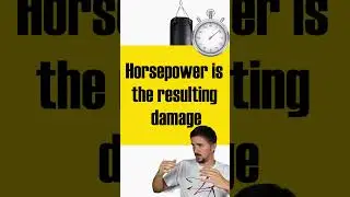 Horsepower is damage 