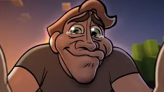 Jerma CRIES in Minecraft (ANIMATED)