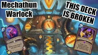 ONE OF THE BEST COMBO DECKS EVER | Mecha'thun Warlock | Murder at Castle Nathria | Wild Hearthstone