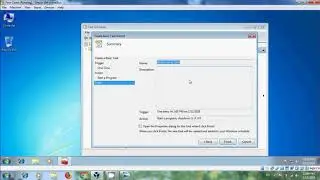 How to schedule or set timer for automatic shutdown using task scheduler