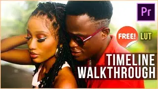 HOW I EDITED A CINEMATIC MUSIC VIDEO - TIMELINE WALKTHROUGH + FREE LUT FOR COLOR GRADING