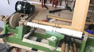 Building a wooden lathe