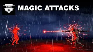 Unreal Magic Attacks 3 - On Fireball Hit