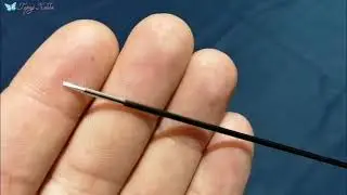 41122 Knit Pro Спицы чулочные Karbonz 1,5мм/20см, карбон, черный, 5шт